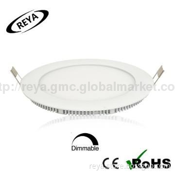 round dimmable led panel light 240x13mm